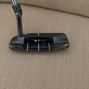 Ram heel toe weighted precision balanced putter.
